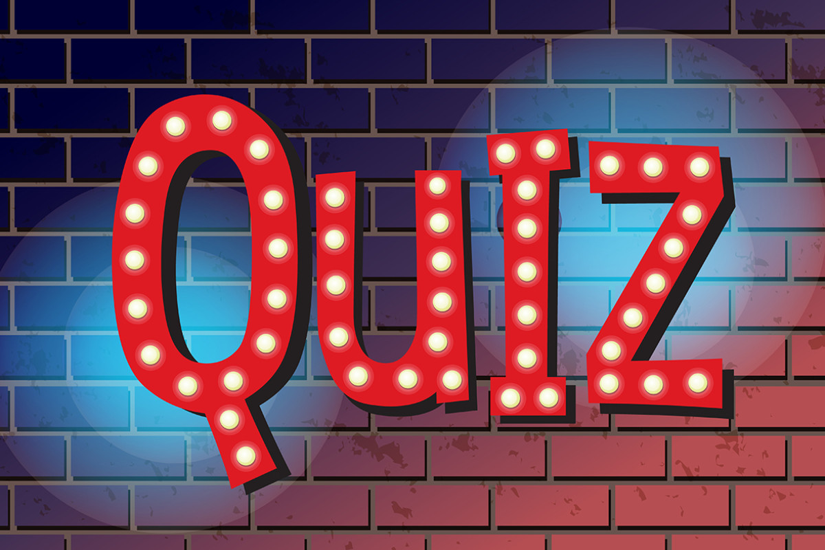 Letters 'QUIZ'