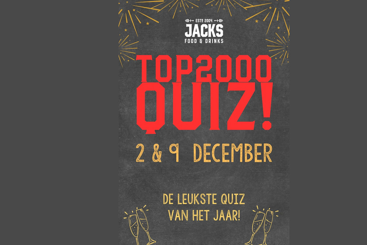 Poster top 200 quiz in Jacks